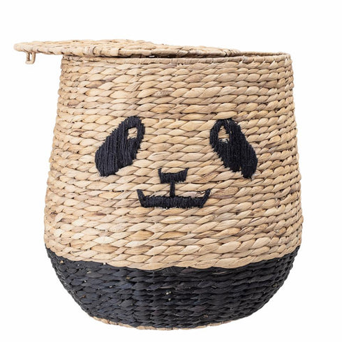 Bloomingville Youl Basket with Lid Water Hyacinth Nature