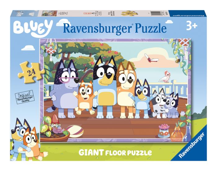 Bluey 24 Piece Giant Floor Puzzle
