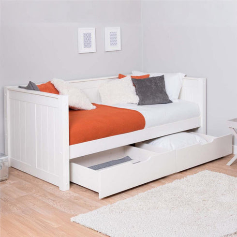 Stompa Classic Day Bed With A Pair Of Drawers 90x190cm