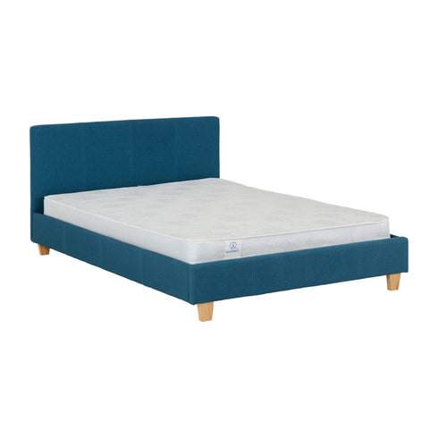 Prado 4FT6 Bed - Petrol Blue Fabric