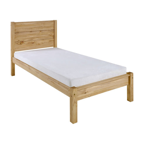 Barton 3FT Bed  - Waxed Pine