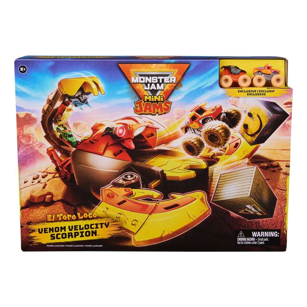 Monster Jam El Toro Loco Venom Velocity Scorpion