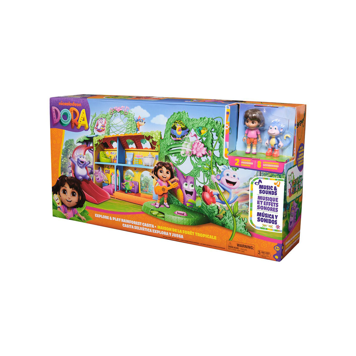 Dora Explore & Play Rainforest Casita Playset