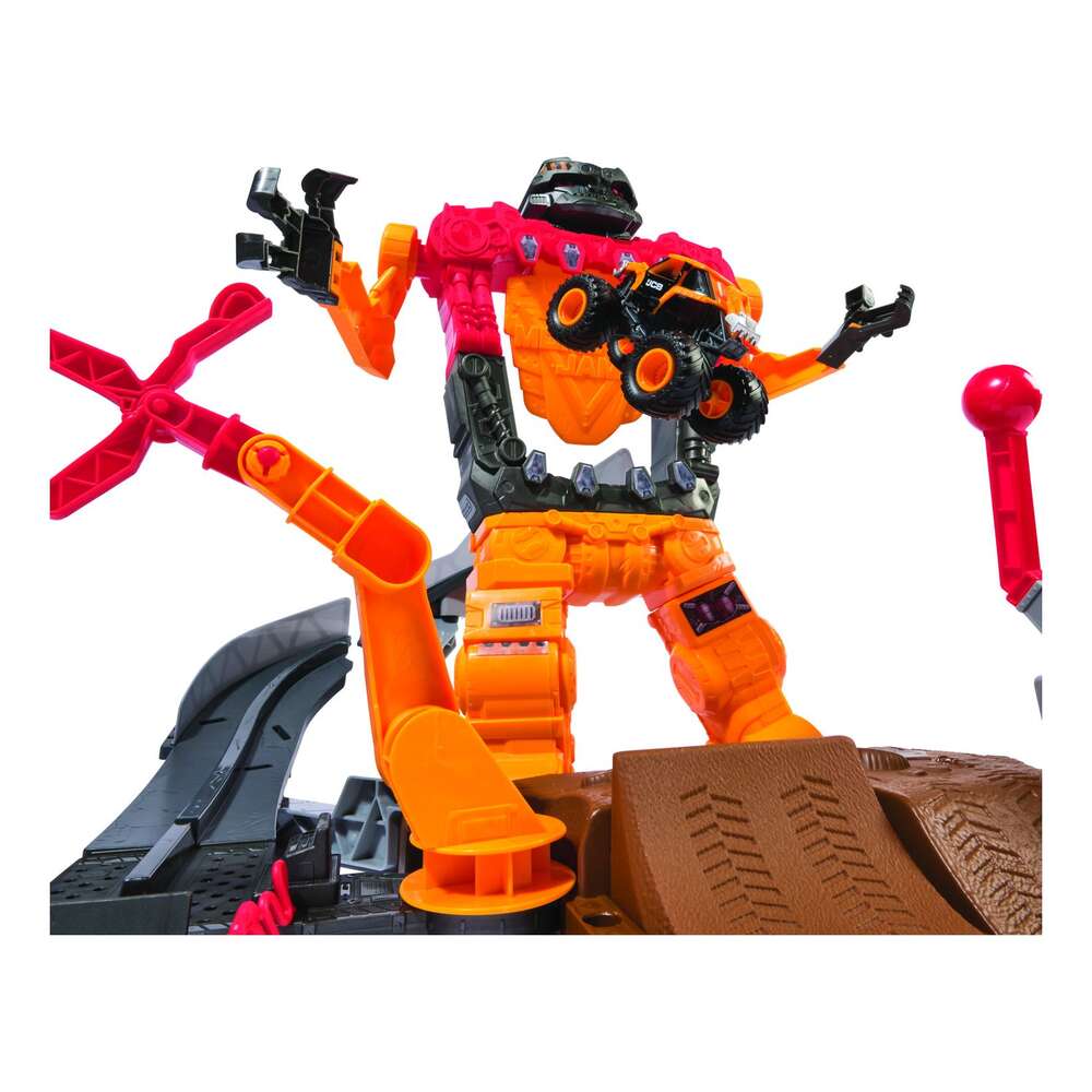 Monster Jam 1:64 Smash & Bash Playset