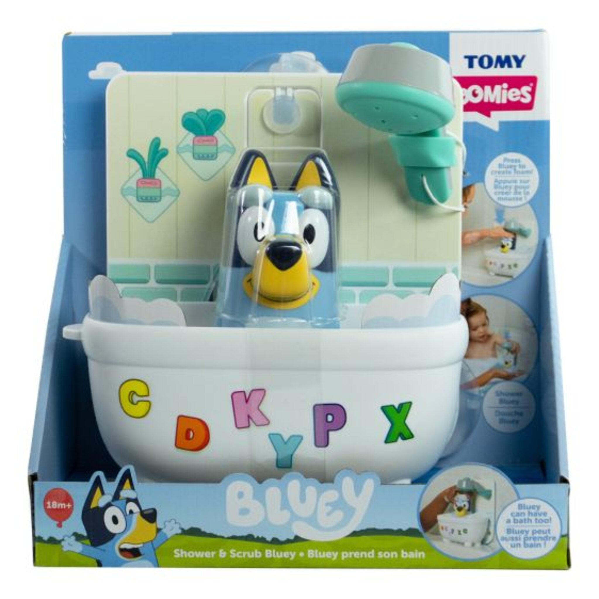 Bluey Shower & Scrub