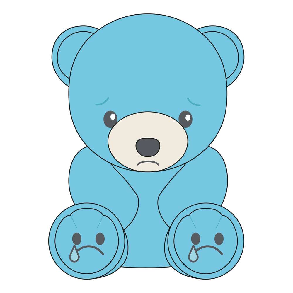 Mood Bears Mini Sad