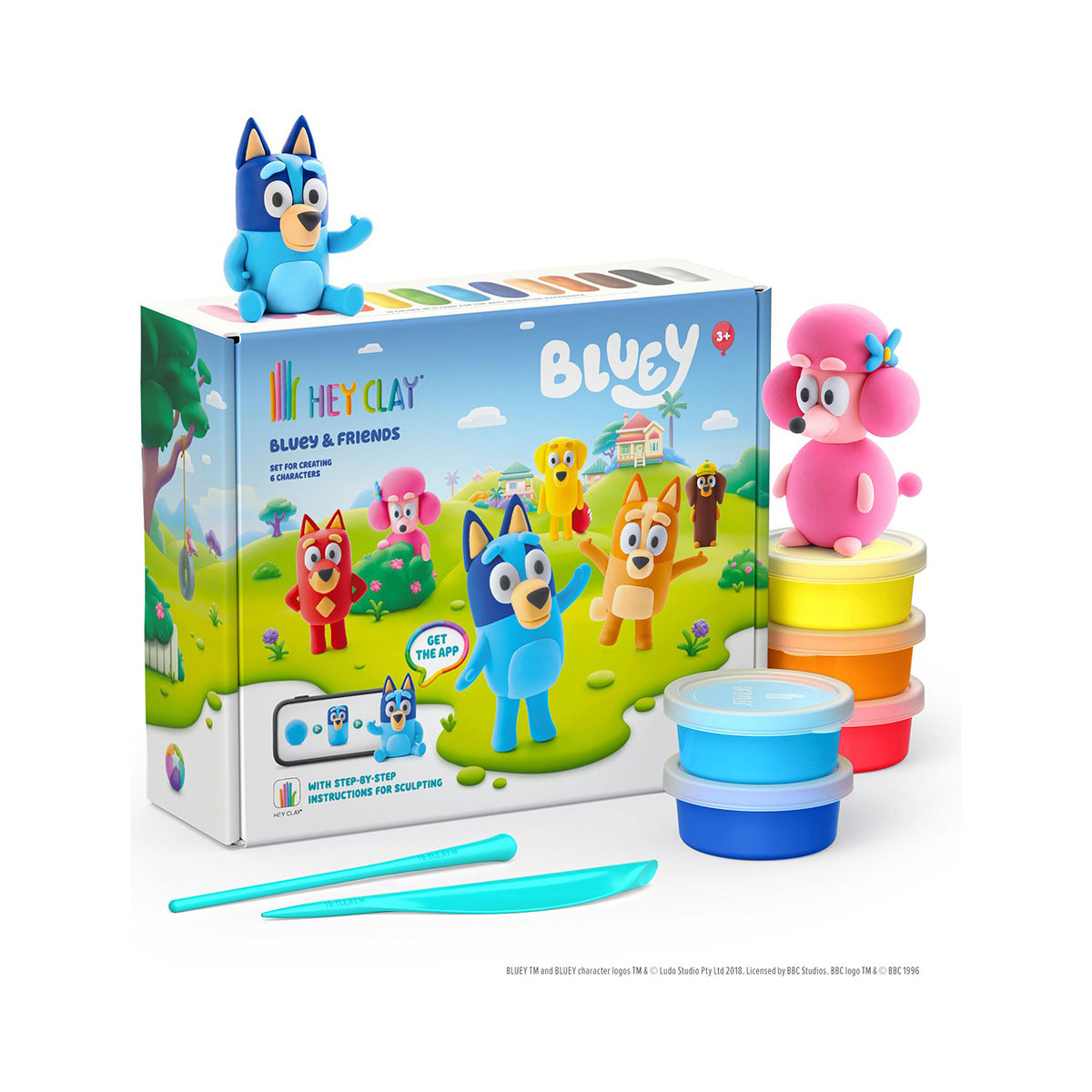 Hey Clay Bluey 15 Can Set