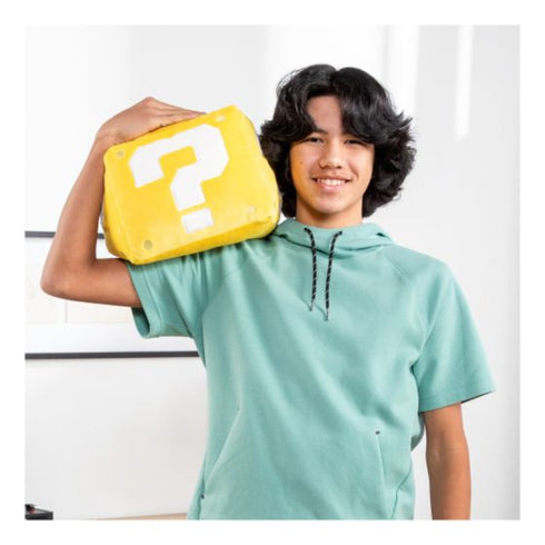 Club Mocchi Mocchi Super Mario Question Block Mega Plush