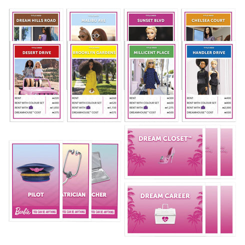 Barbie Monopoly