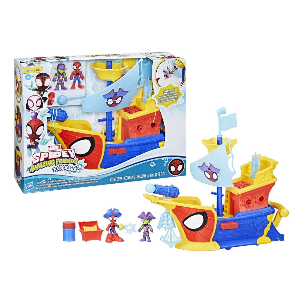 Spidey & His Amazing Friends Pirate Ship 3" Playset