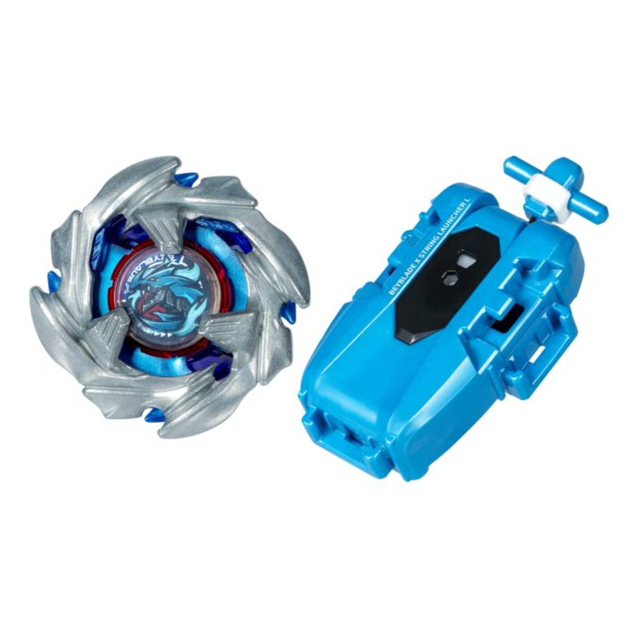 Beyblade X Cobalt Dragoon 2-60C Launcher Set