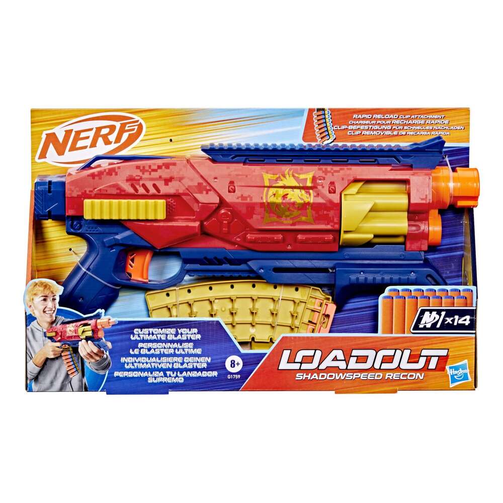 Nerf Loadout Shadowspeed Recon Blaster