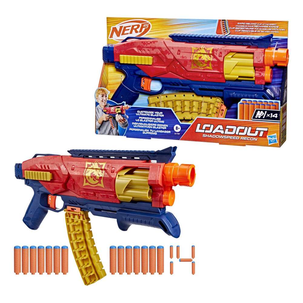 Nerf Loadout Shadowspeed Recon Blaster