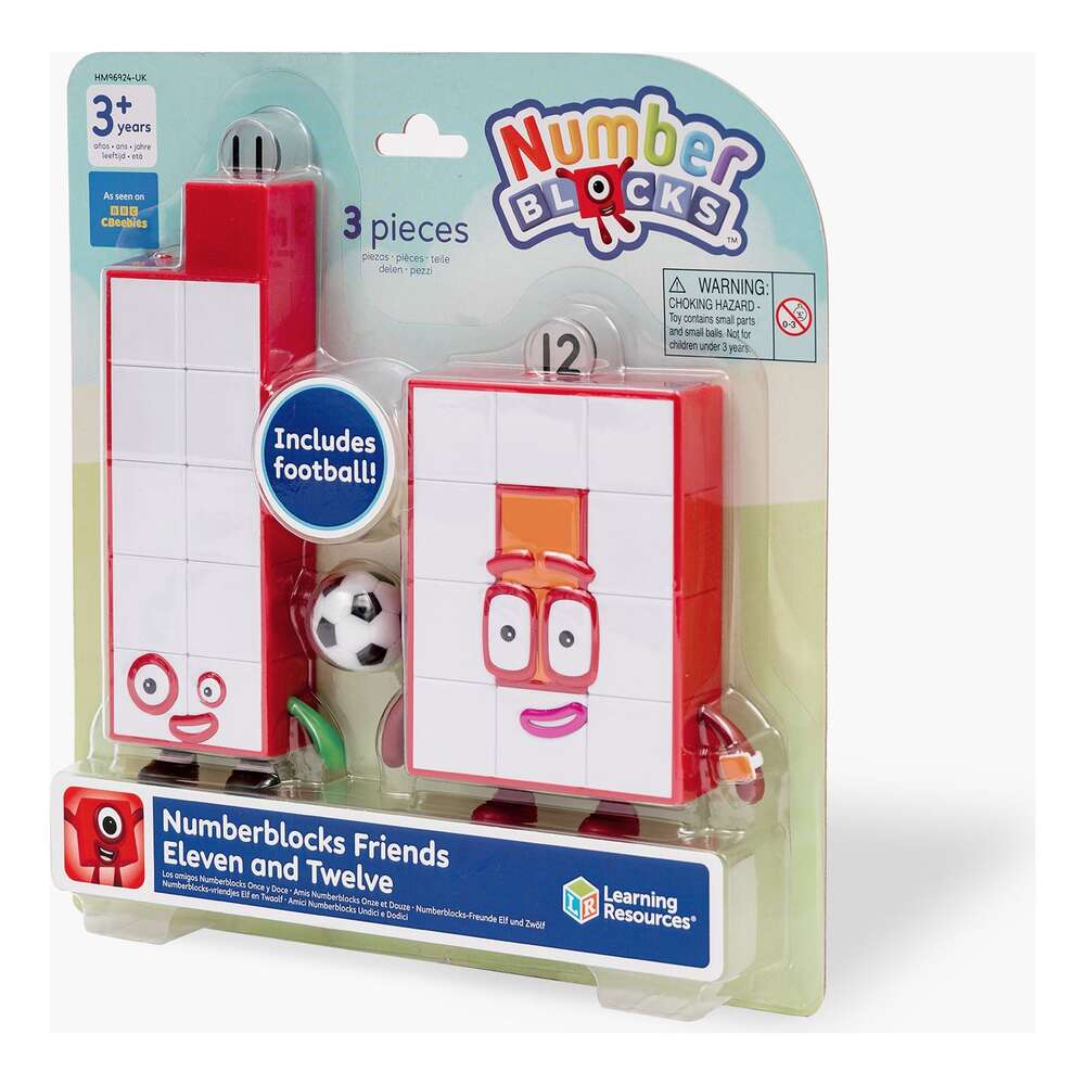 Numberblocks Eleven and Twelve Figure Pack