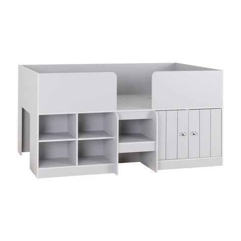 Orlando Low Sleeper Bed - Dove Grey