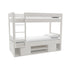 Uno White Bunk Bed With Under Bed Storage