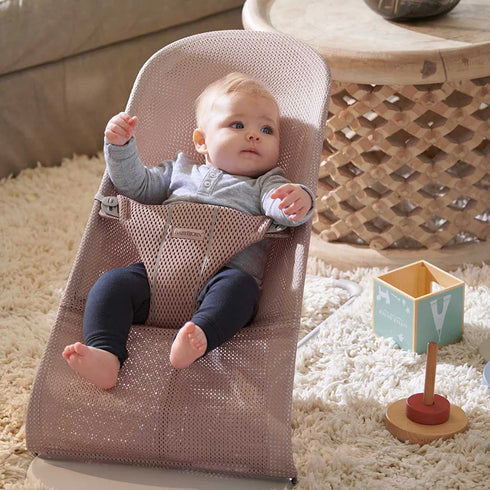BabyBjörn Baby Bouncers BLISS 3D Mesh, Dusty Pink