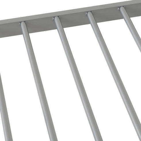 Orion 4FT Bed - Silver