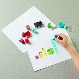 Numberblocks Stampoline Park Stamp Activity Set