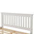 Monaco 5FT Bed Low Foot End - White