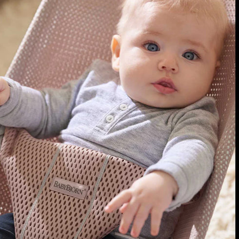 BabyBjörn Baby Bouncers BLISS 3D Mesh, Dusty Pink