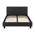 Prado 5FT Bed - Black Faux Leather