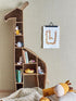Bloomingville Kalu Bookcase Bankuan Grass Nature