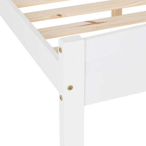 Amber 4FT6 Bed - White