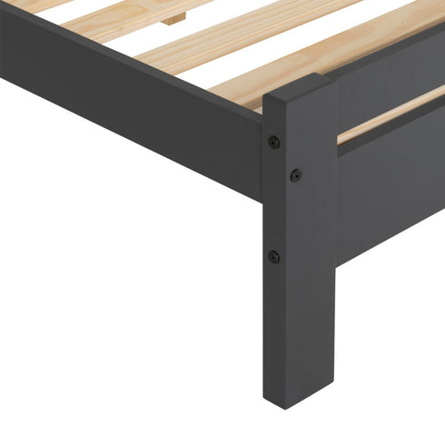 Toledo 5FT Bed - Grey