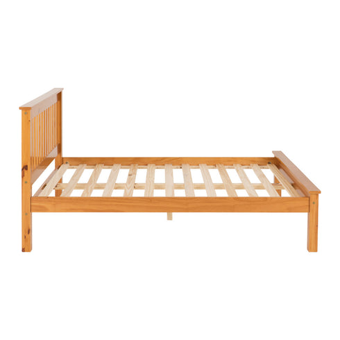 Monaco 5FT Bed Low Foot End - Antique Pine