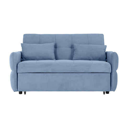 Chelsea Sofa Bed - Blue Fabric