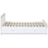 Timeless White Kids Storage 4 Drawer Bed