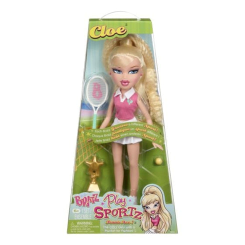Bratz Play Sportz Doll - Cloe (Tennis)