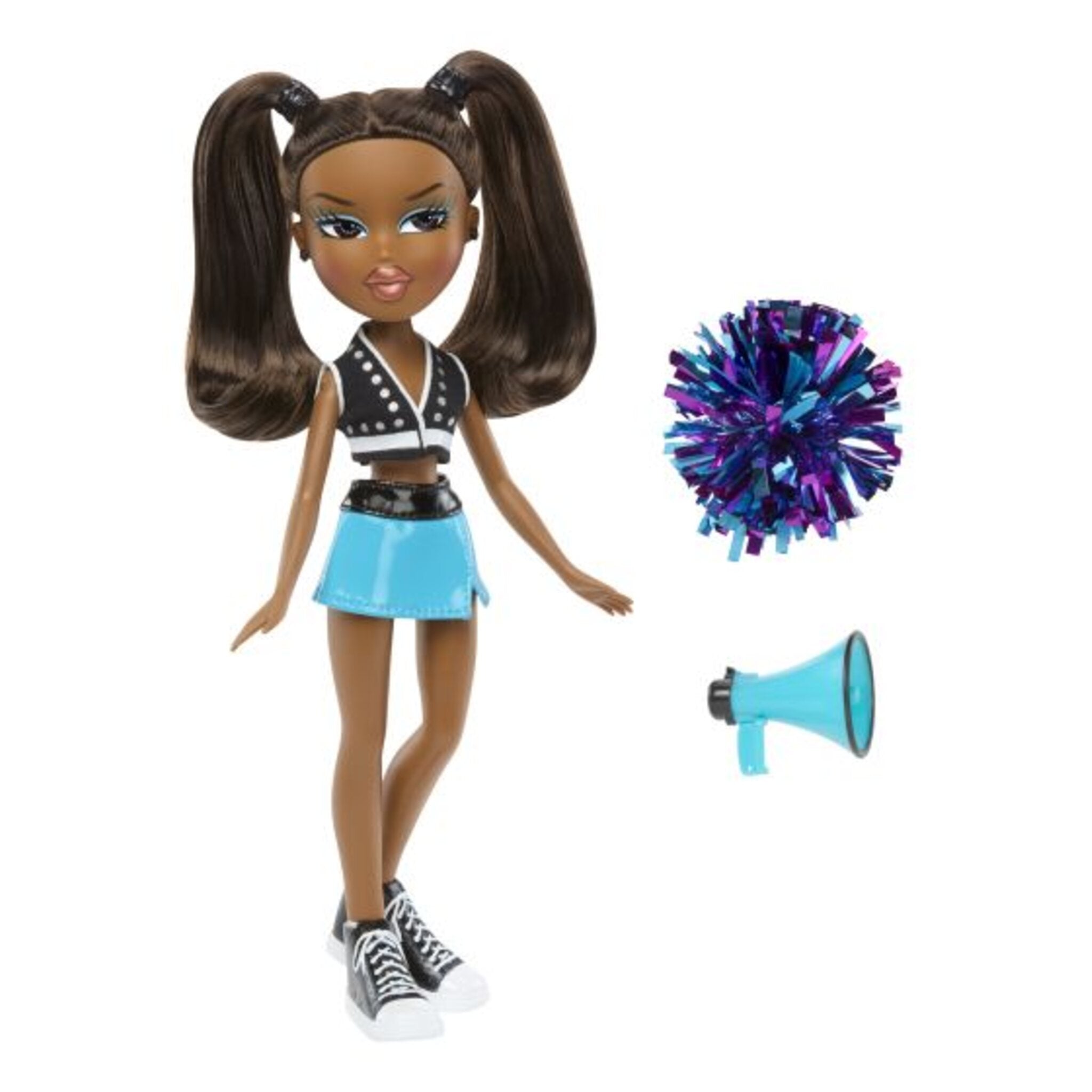 Bratz Play Sportz Doll - Sasha (Cheerleading)