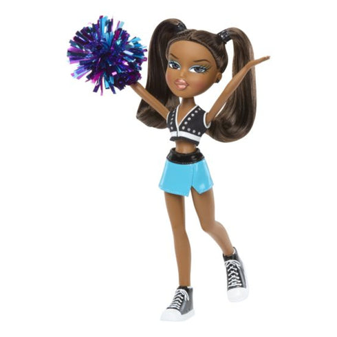 Bratz Play Sportz Doll - Sasha (Cheerleading)