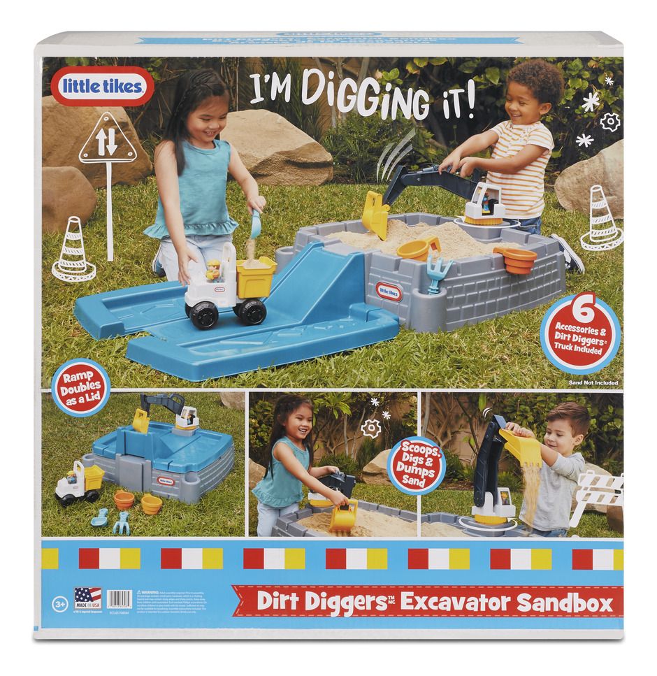 Little Tikes Dirt Diggers Excavator Sandbox