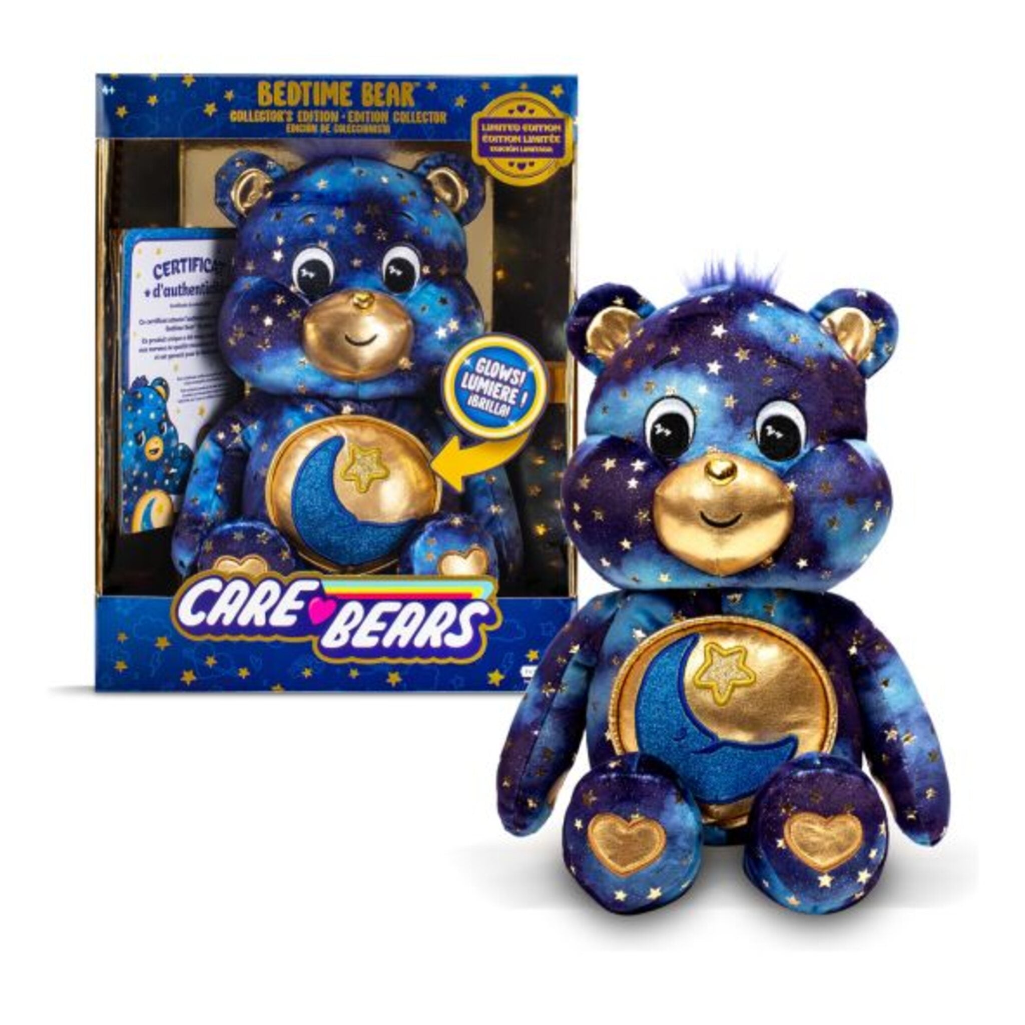 Care Bears Glowing Belly Bedtime Bear Plush