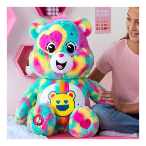Care Bears 60cm Good Vibes Bear Jumbo Plush
