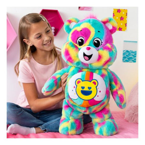 Care Bears 60cm Good Vibes Bear Jumbo Plush