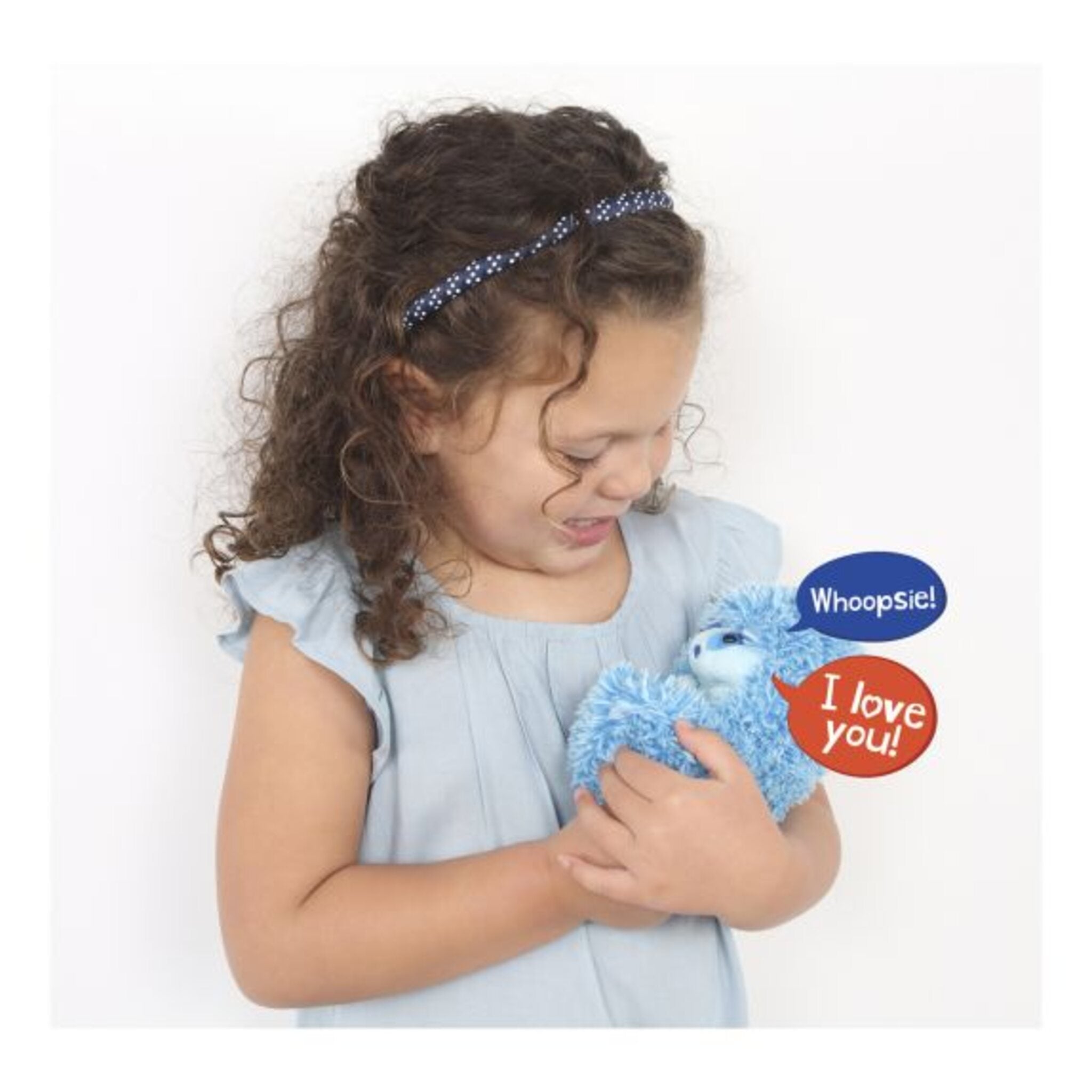 Curlimals Blue the Badger