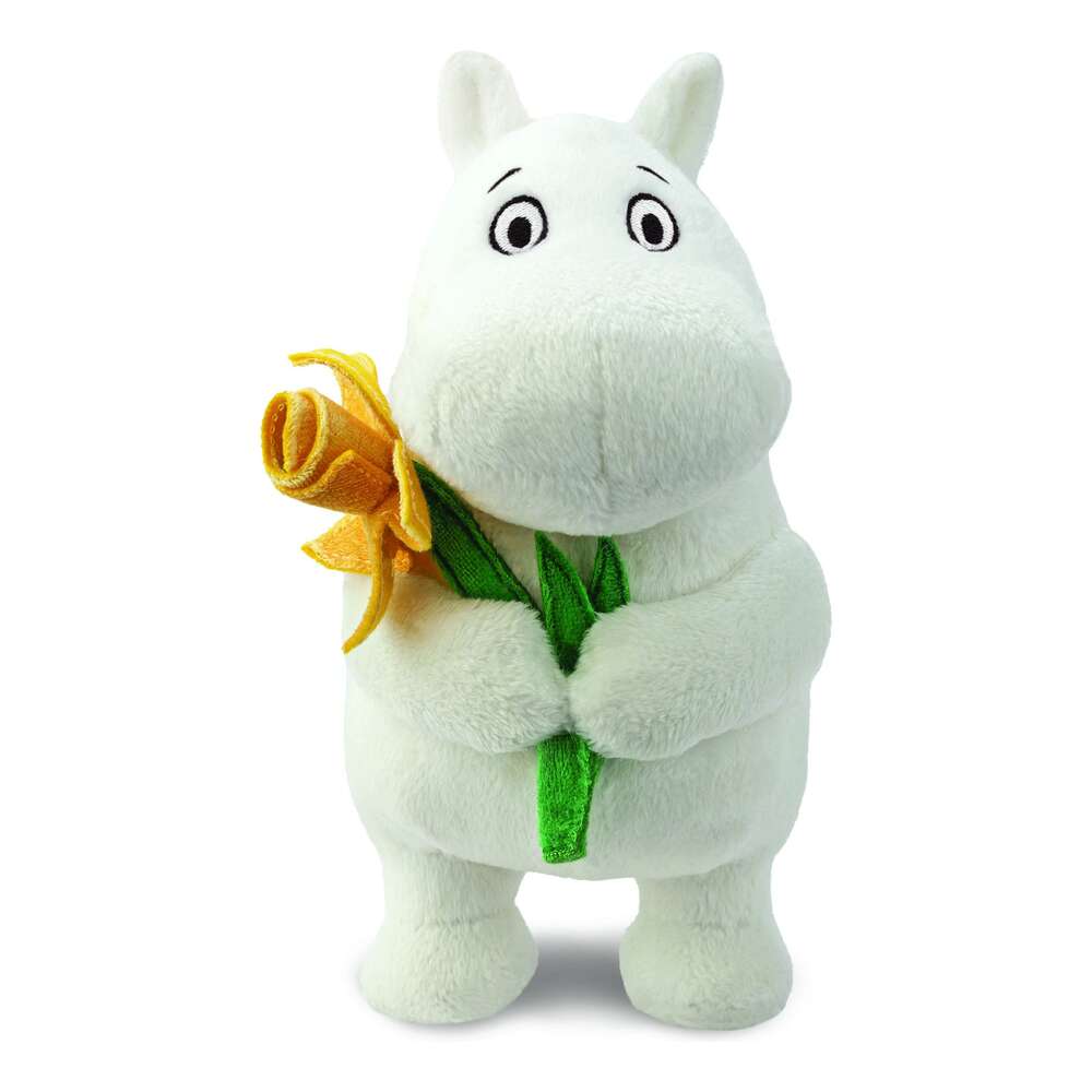 Moomin Standing with Daffodil 6.5"