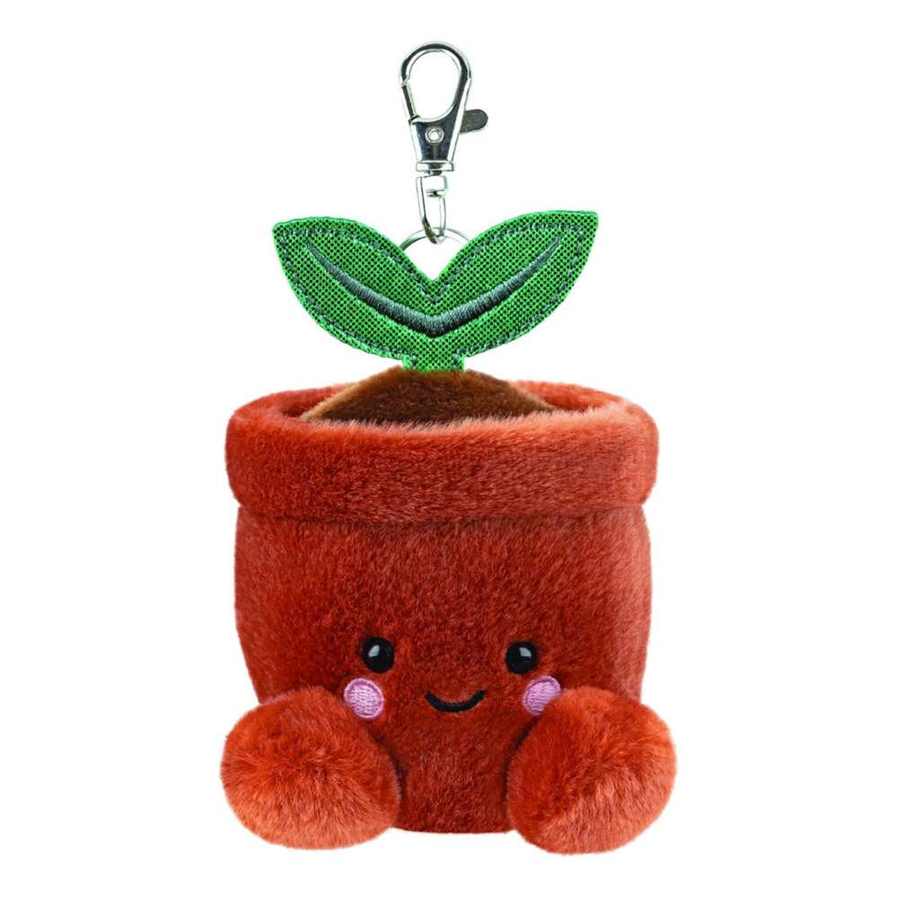 Palm Pals Keyring Terra Potted Plant 4in