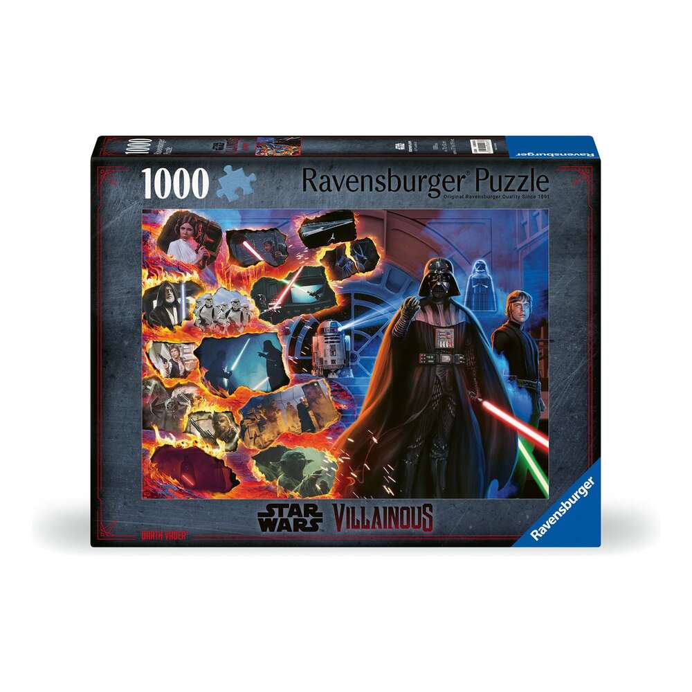 Star Wars Villainous Darth Vader 1000 Piece Jigsaw Puzzle