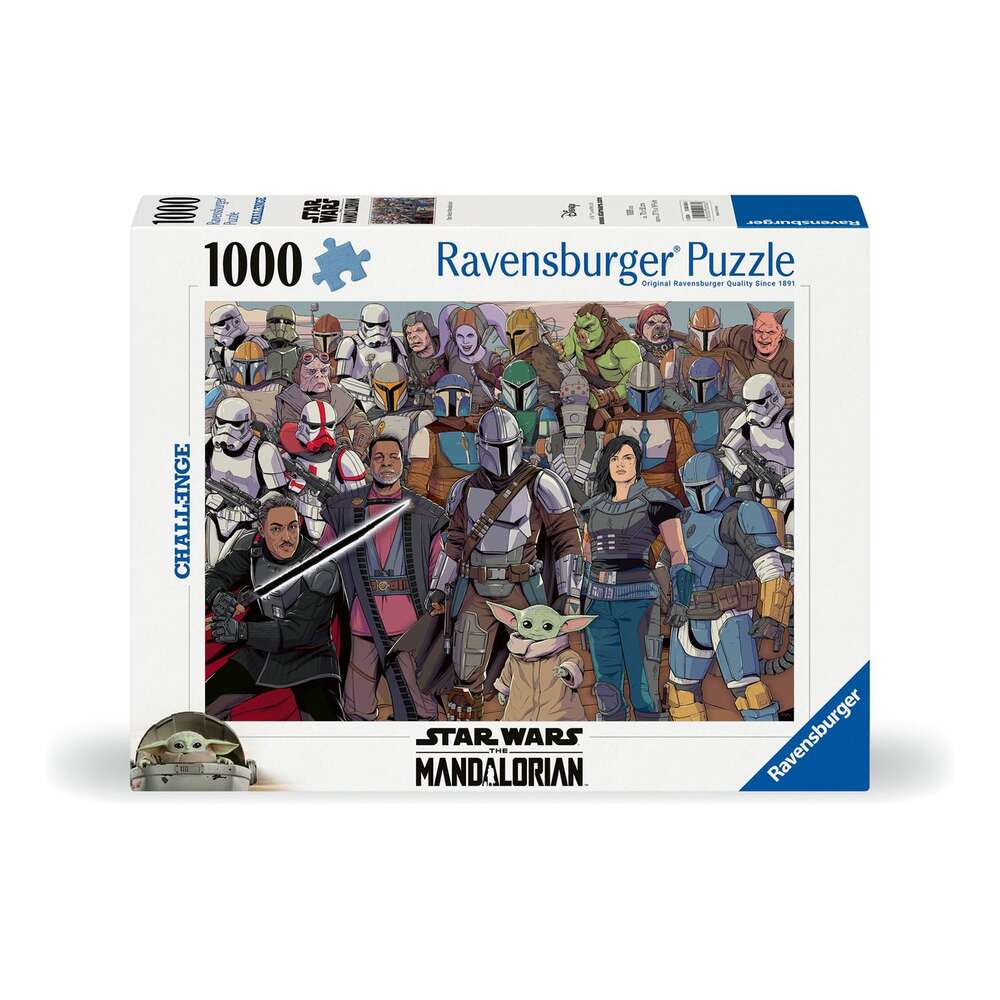 Challenge - The Mandalorian 1000 Piece Jigsaw Puzzle