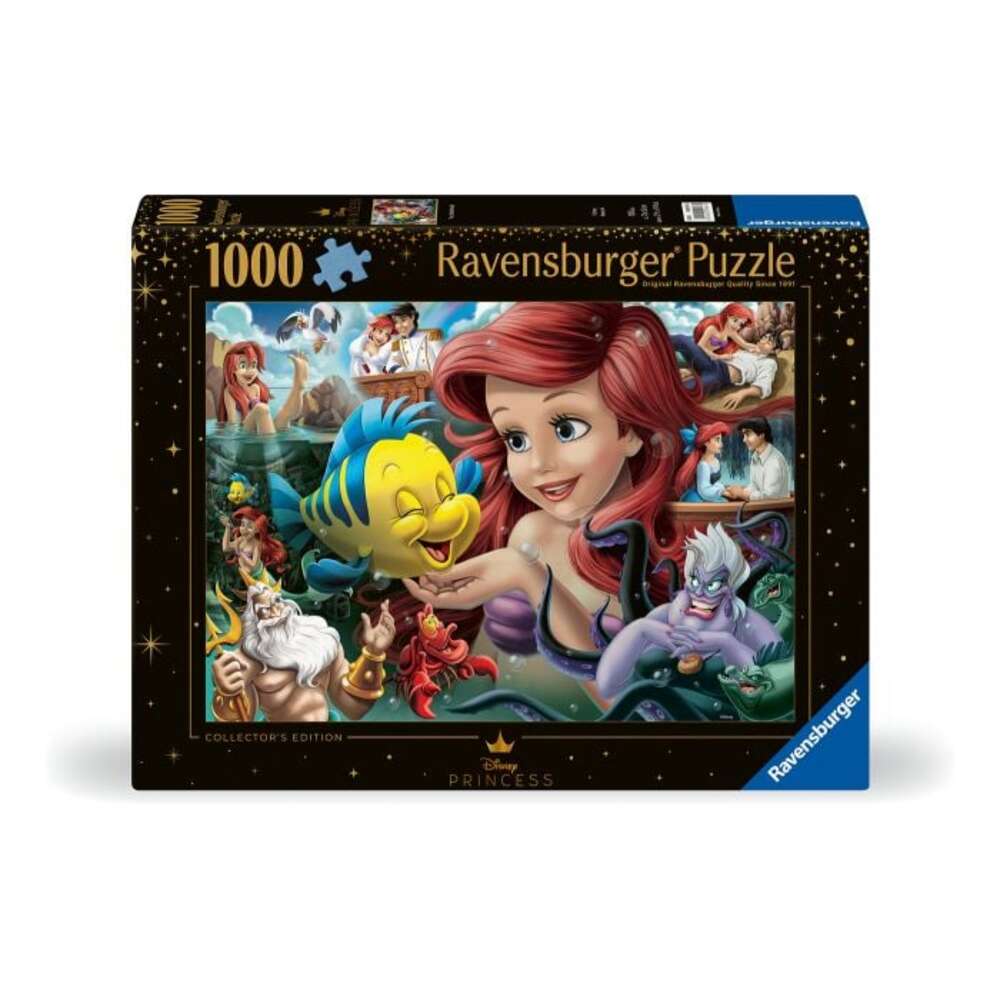 Disney Princess Heroines Little Mermaid 1000 Piece Jigsaw Puzzle