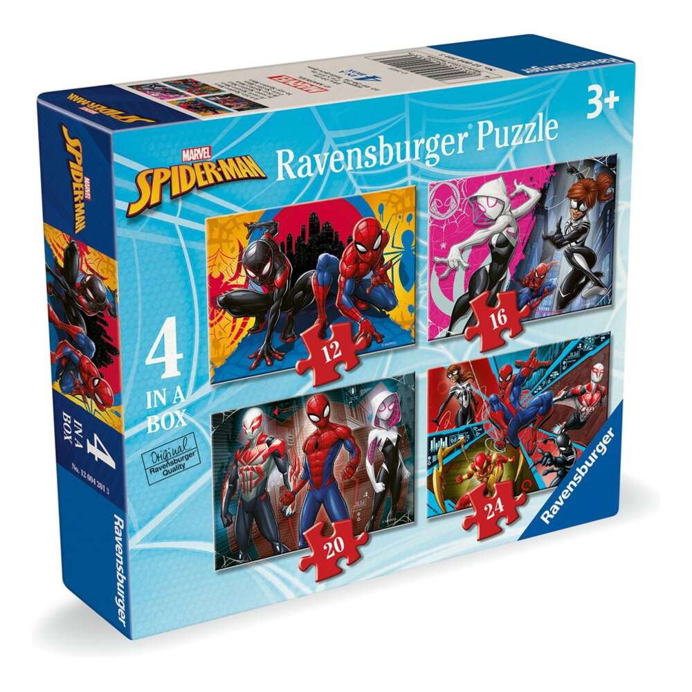 Spiderman 4 in a Box Jigsaw Puzzles