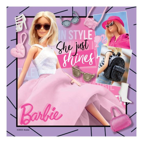 Barbie 3x 49 Piece Jigsaw Puzzle