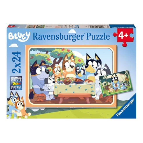 Bluey 2x 24 Piece Jigsaw Puzzle