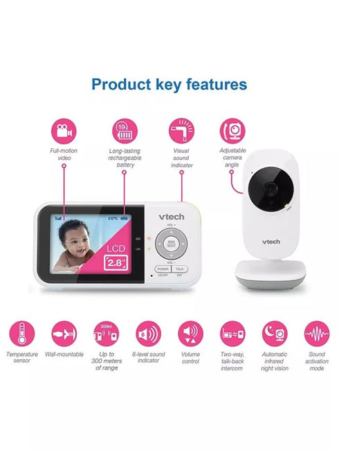 VTech VM819 Video Baby Monitor