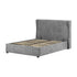 Amelia Plus 4FT6 Storage Bed - Dark Grey Fabric